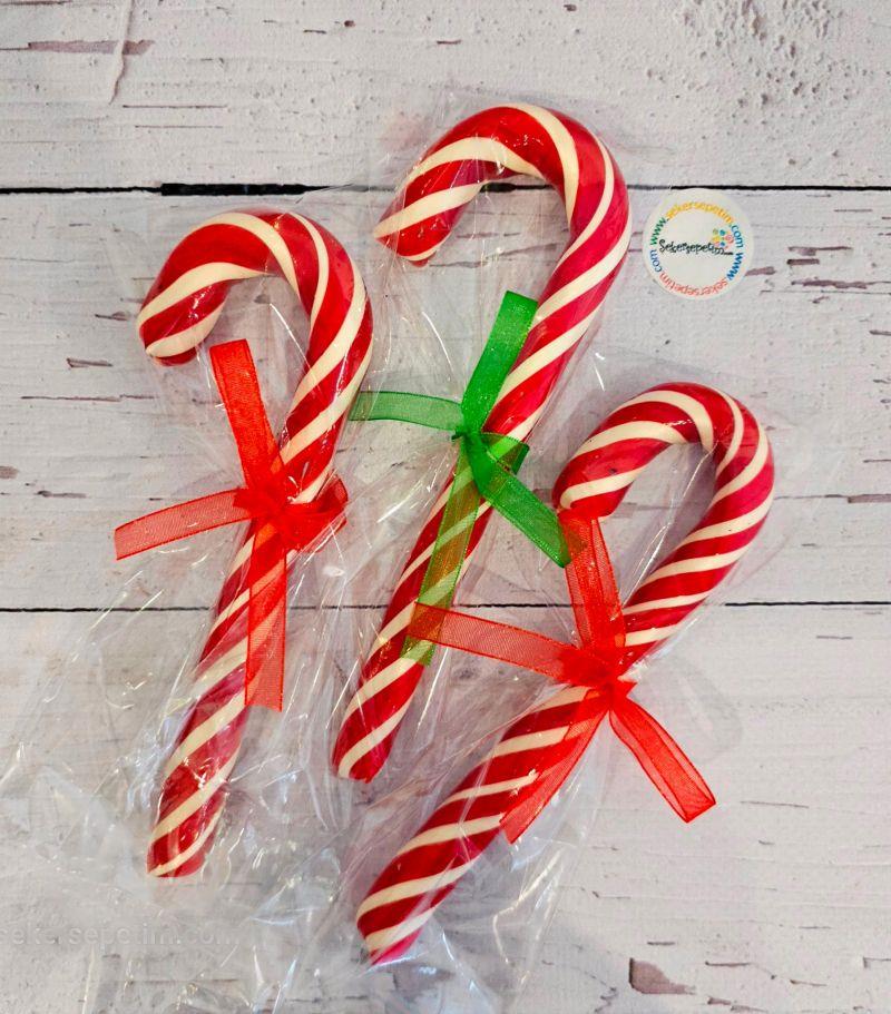 20 ADET 30 GR KIRMIZI BEYAZ BASTON ŞEKER